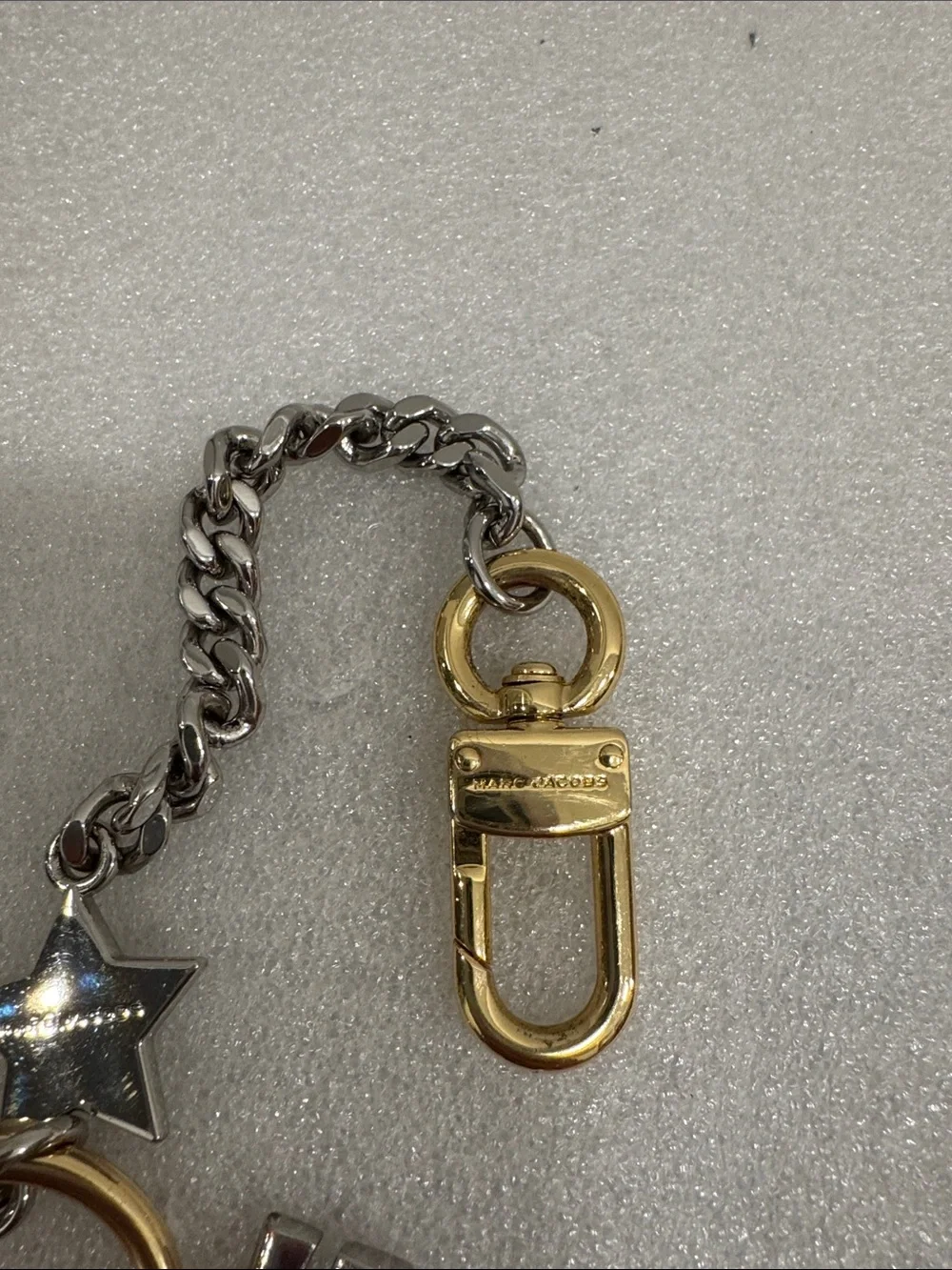 Marc Jacobs the domino effect keychain bag charm